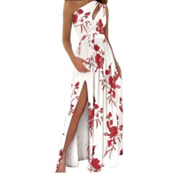 NWT Gorgeous asymmetrical one shoulder dress. Size M (8-10) - Picture 1 of 3